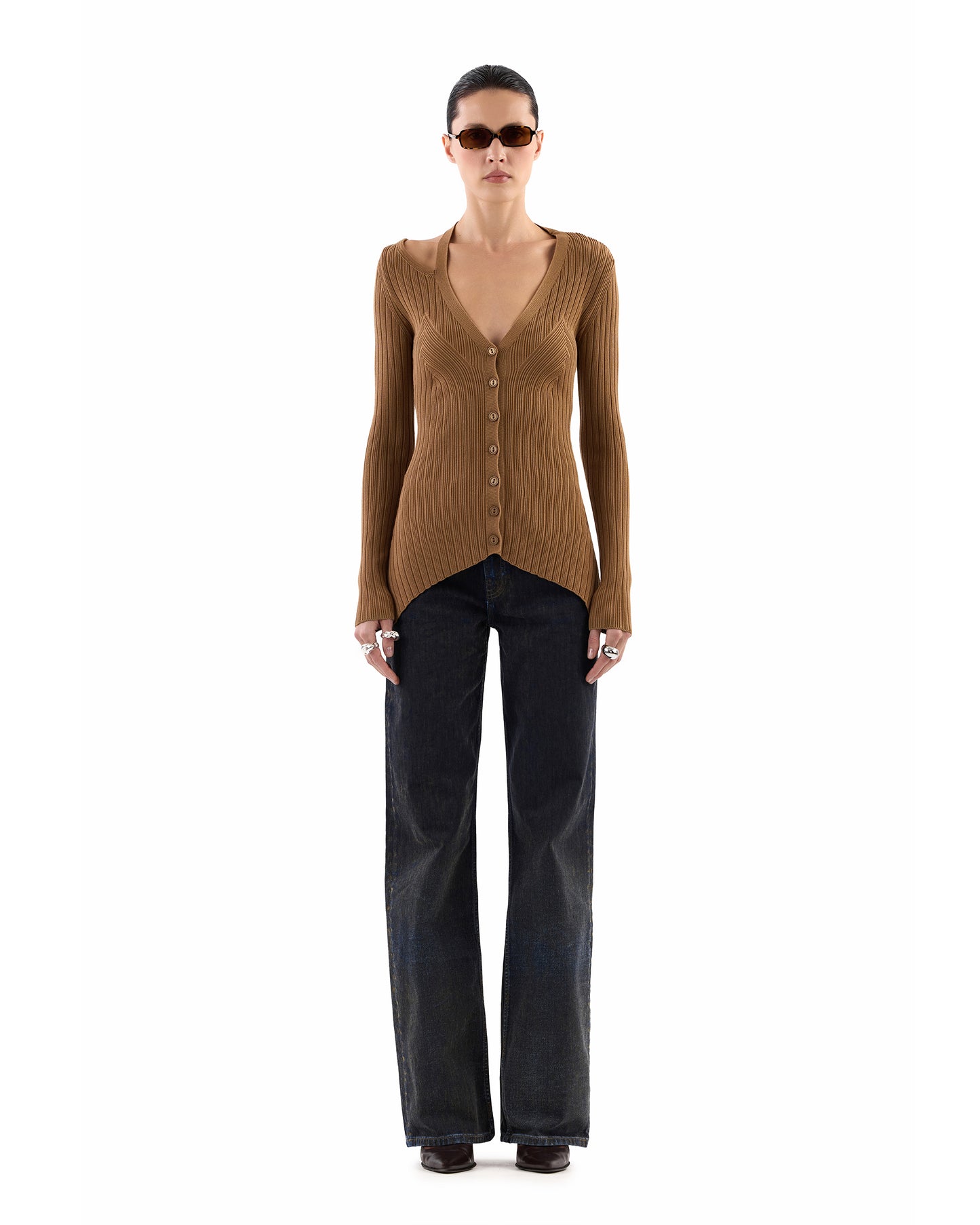 Midori Cardi Beige