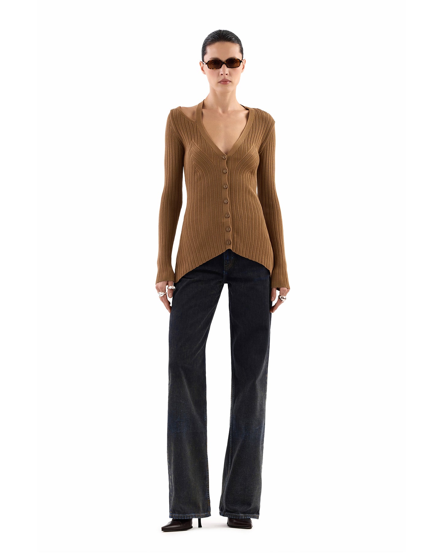 Midori Cardi Beige