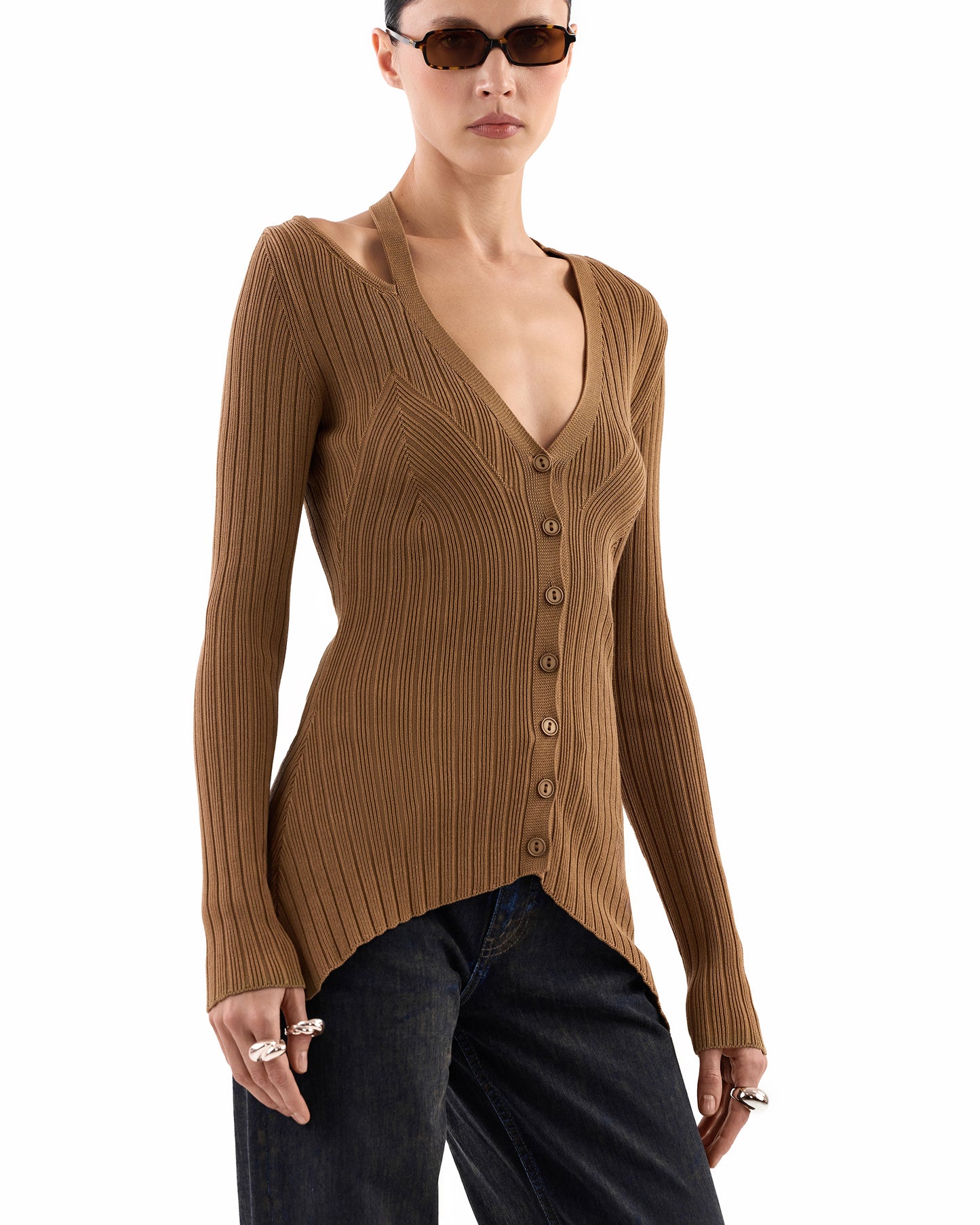 Midori Cardi Beige