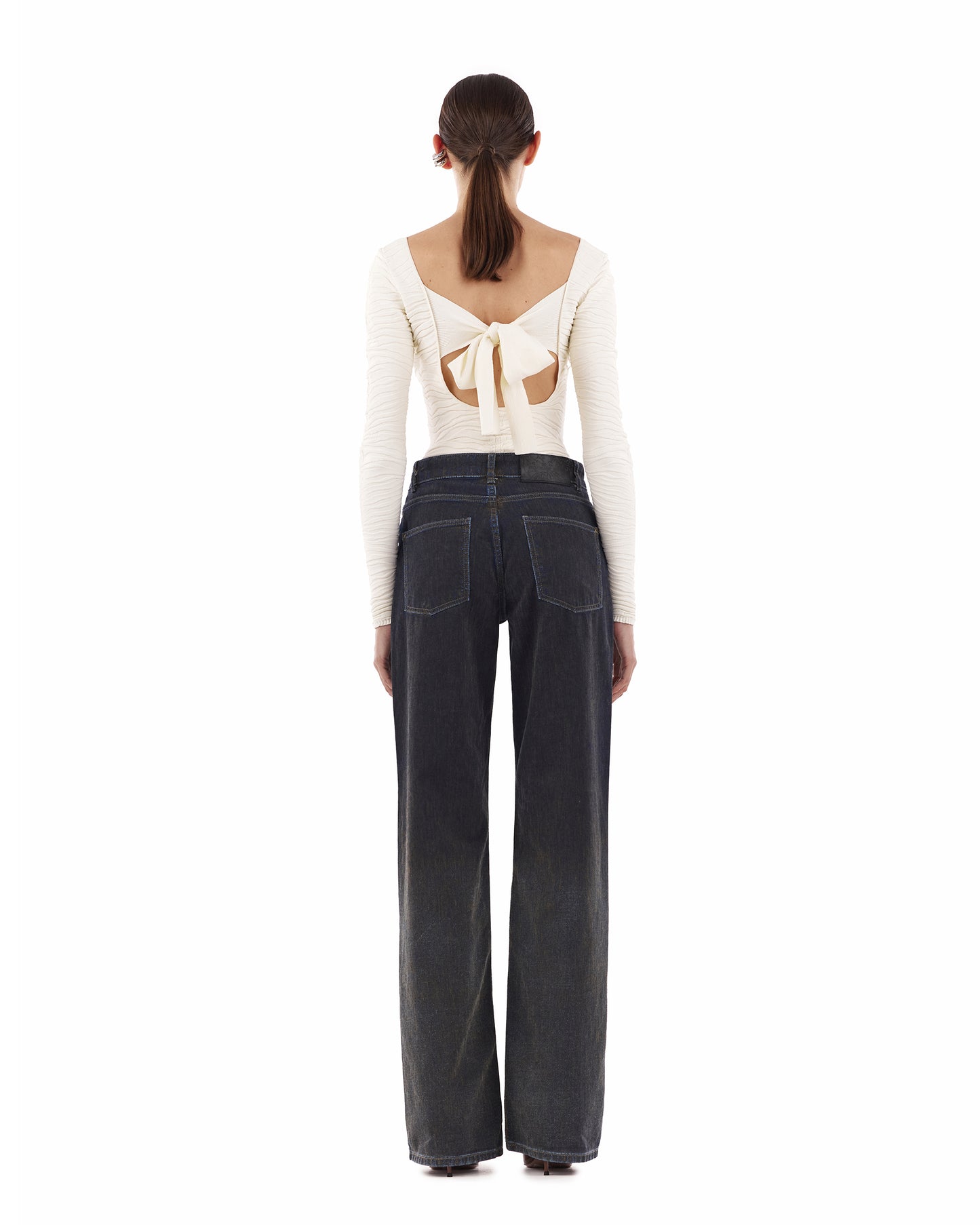 Flocky Khaki Jeans