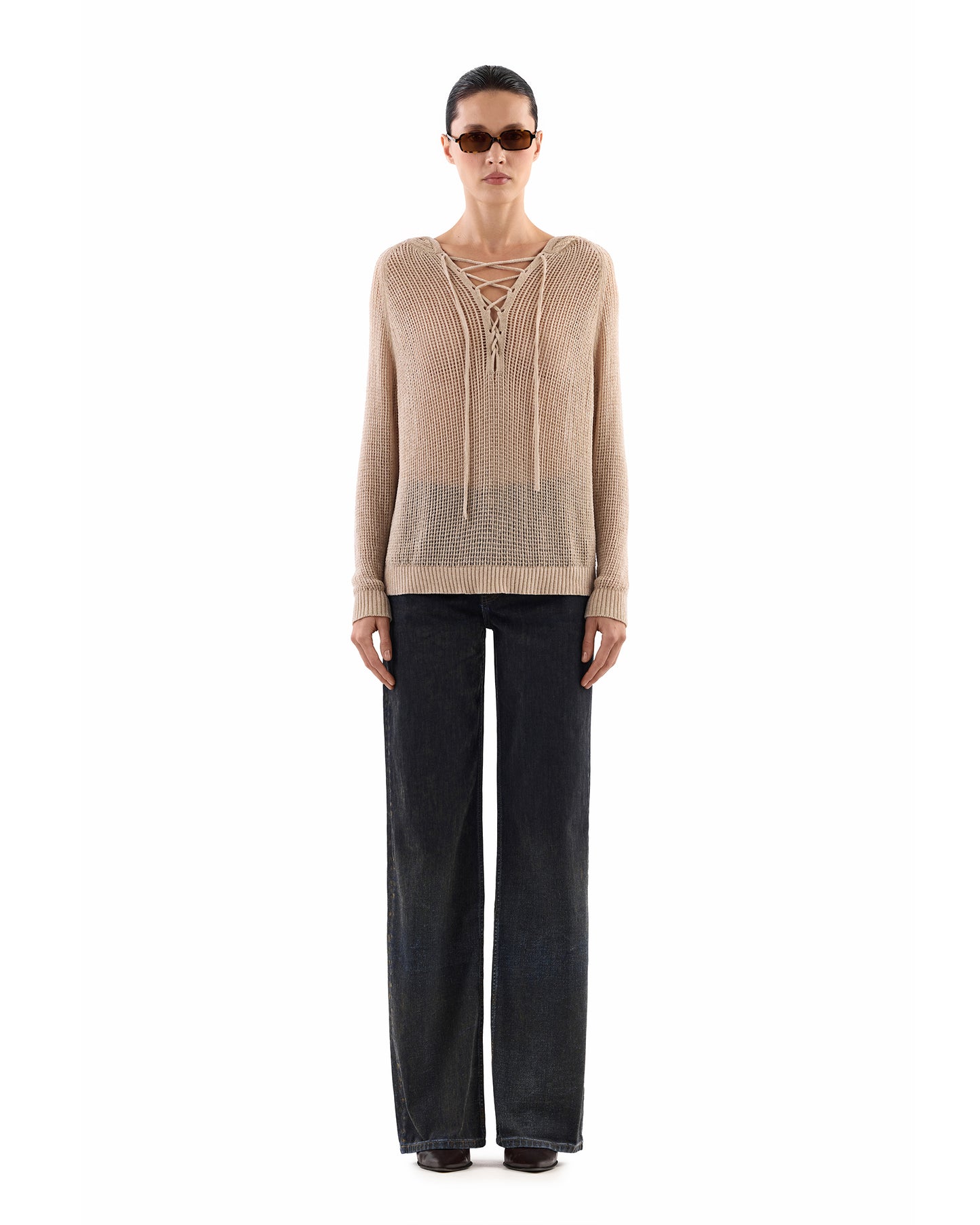 Gina Hoodie Beige