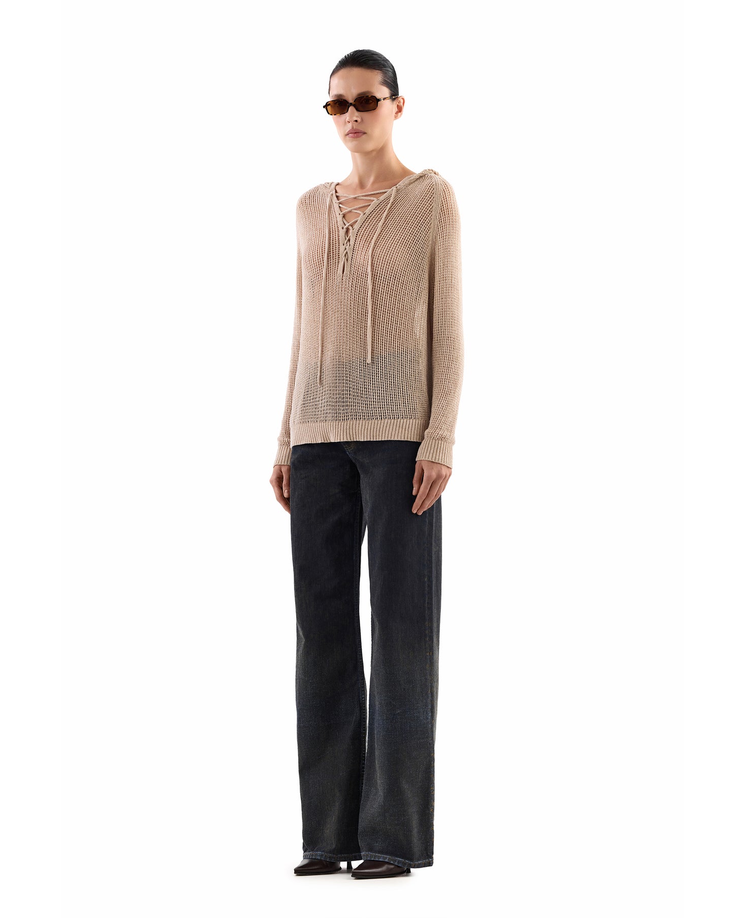 Gina Hoodie Beige
