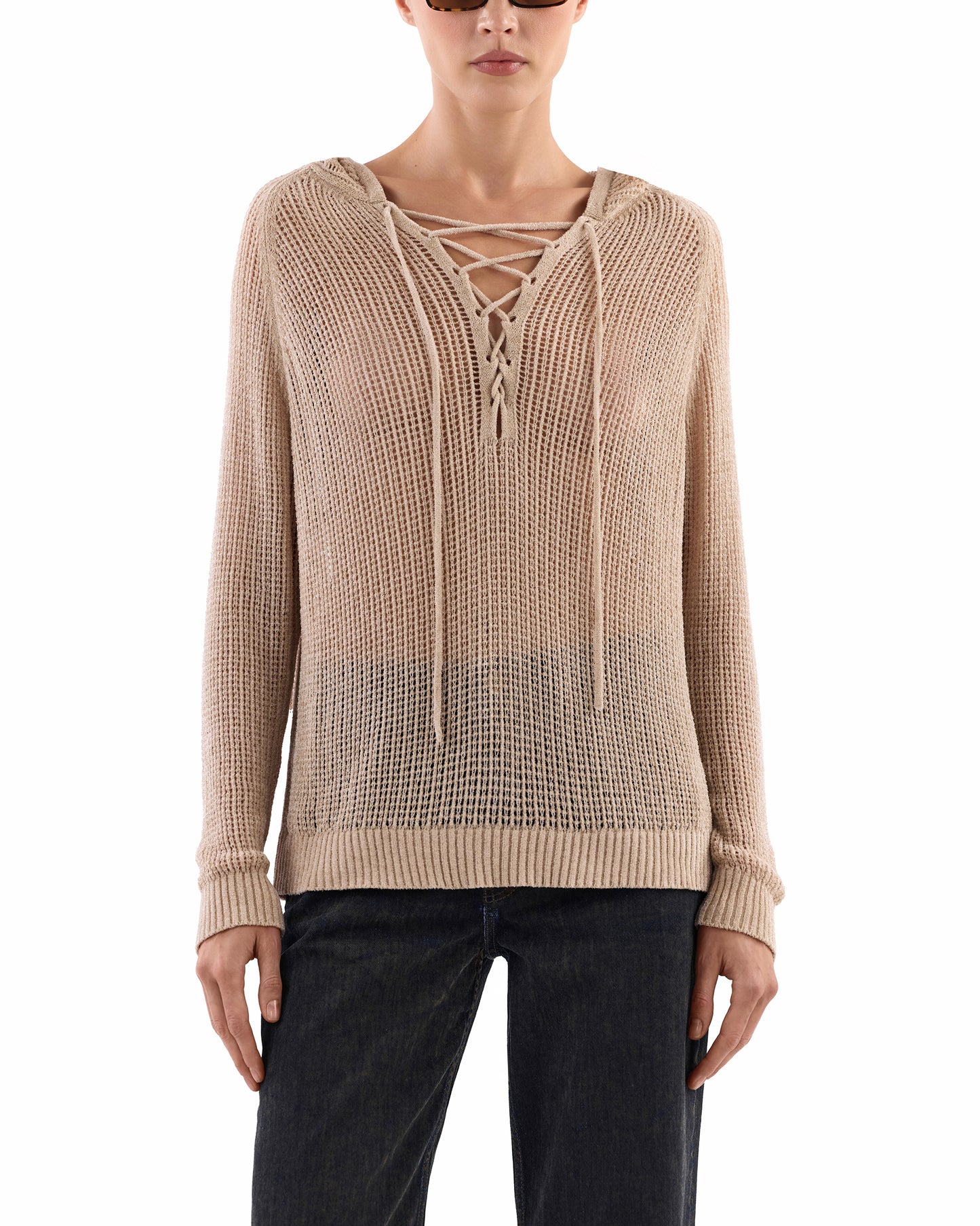 Gina Hoodie Beige