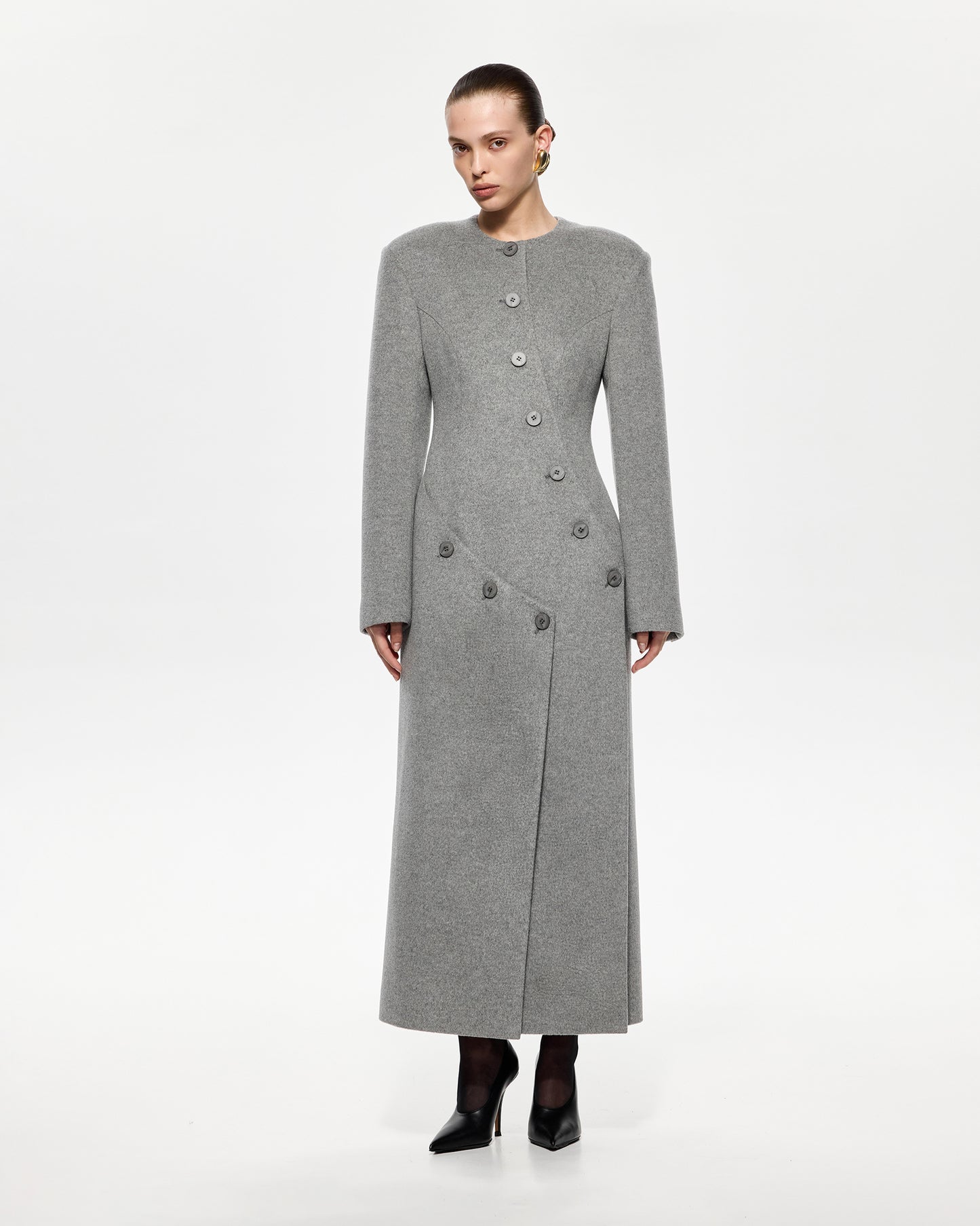 Lavinia Coat Dark Grey