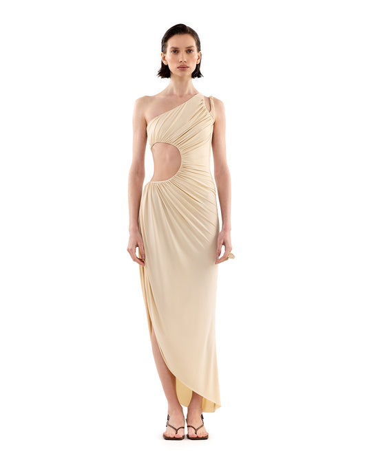 Cressida Dress Light Beige