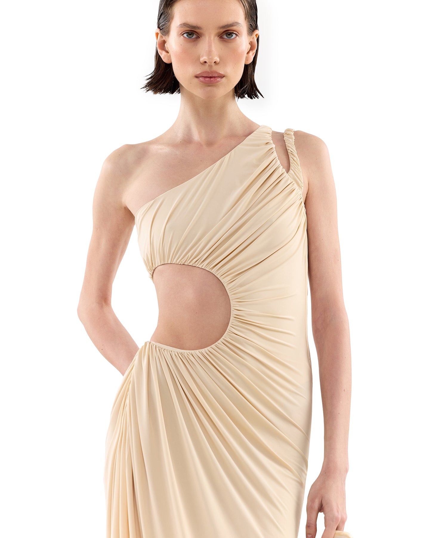 Cressida Dress Light Beige