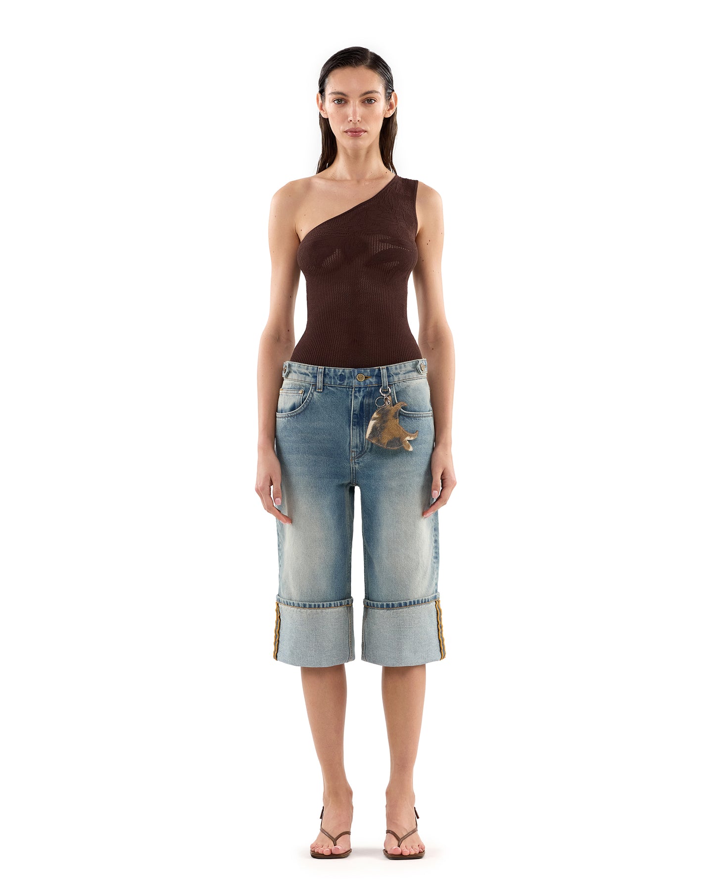 Siona Bodysuit Brown