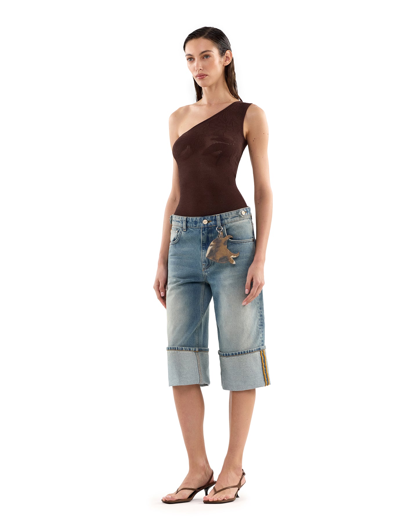 Siona Bodysuit Brown