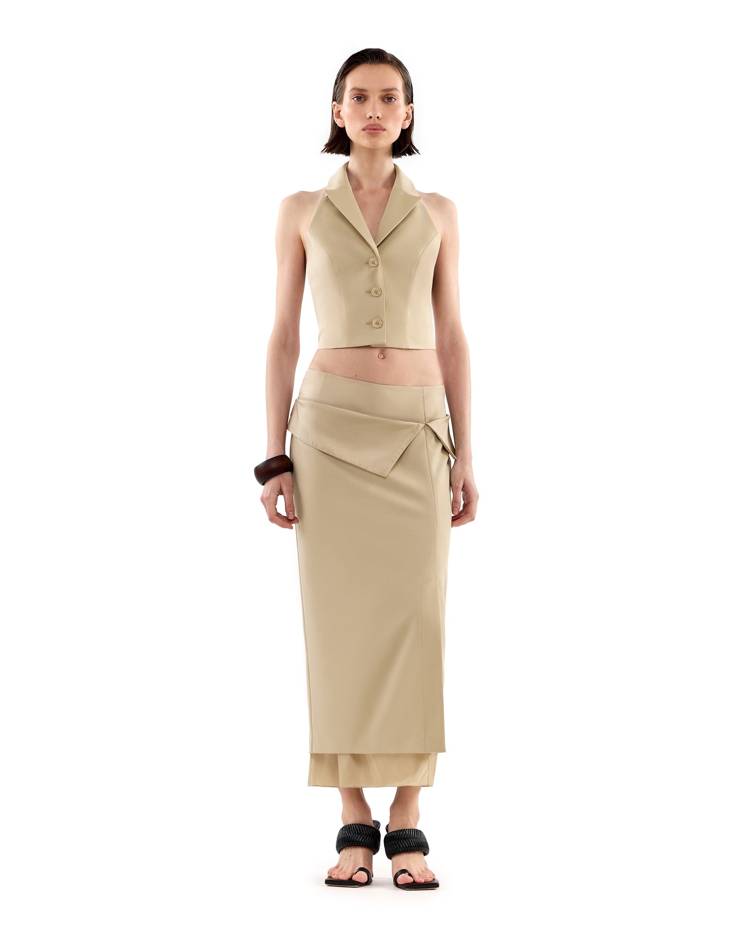 Vita Skirt Beige