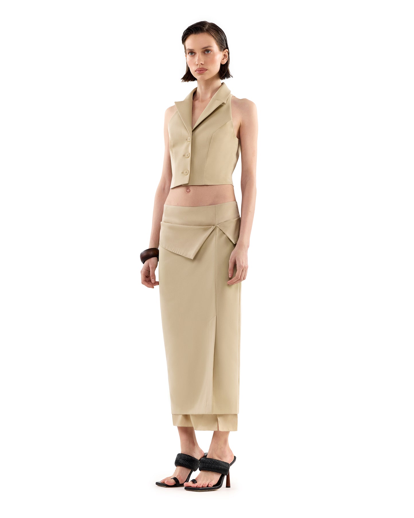 Vita Skirt Beige