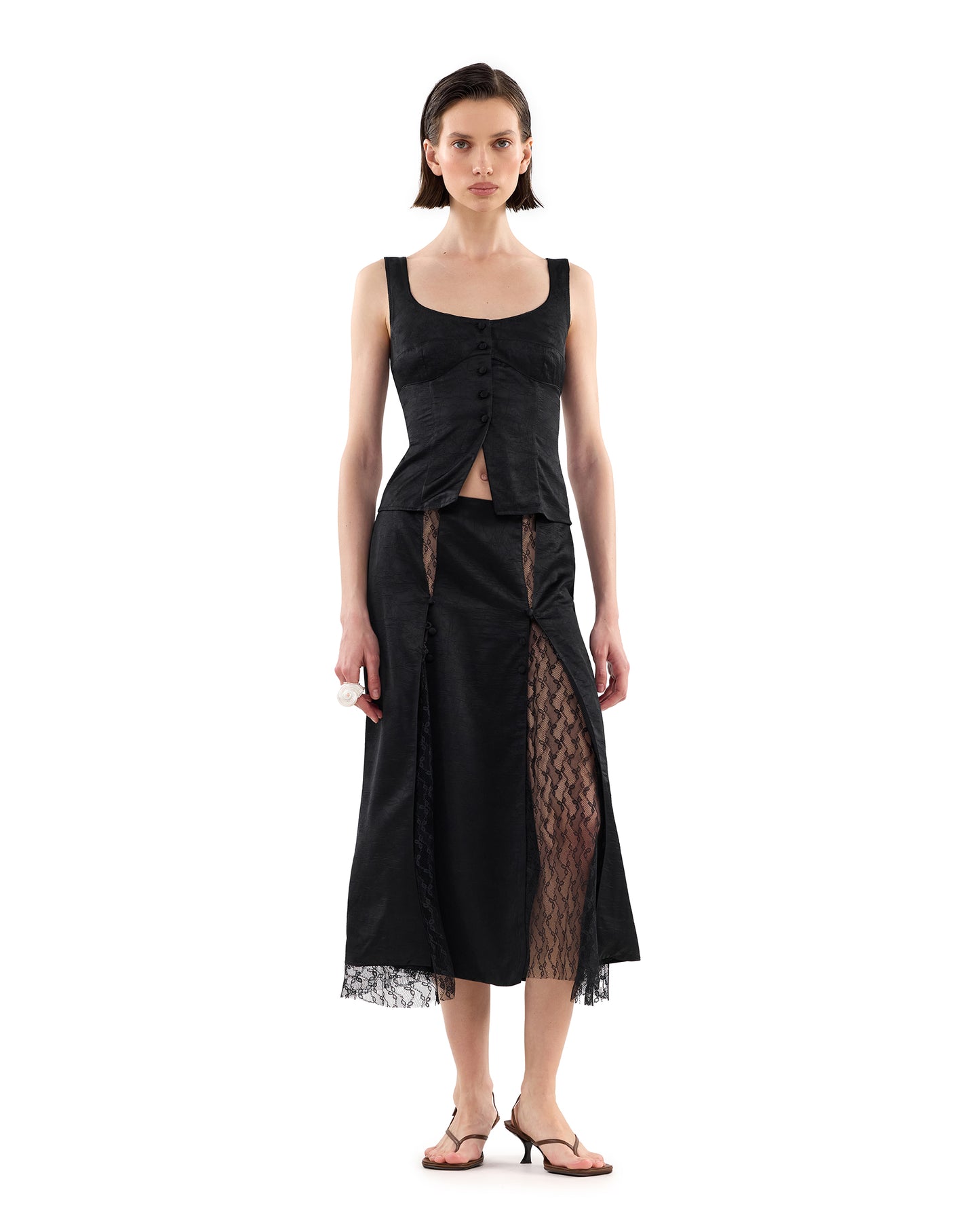 Whisper Skirt Black