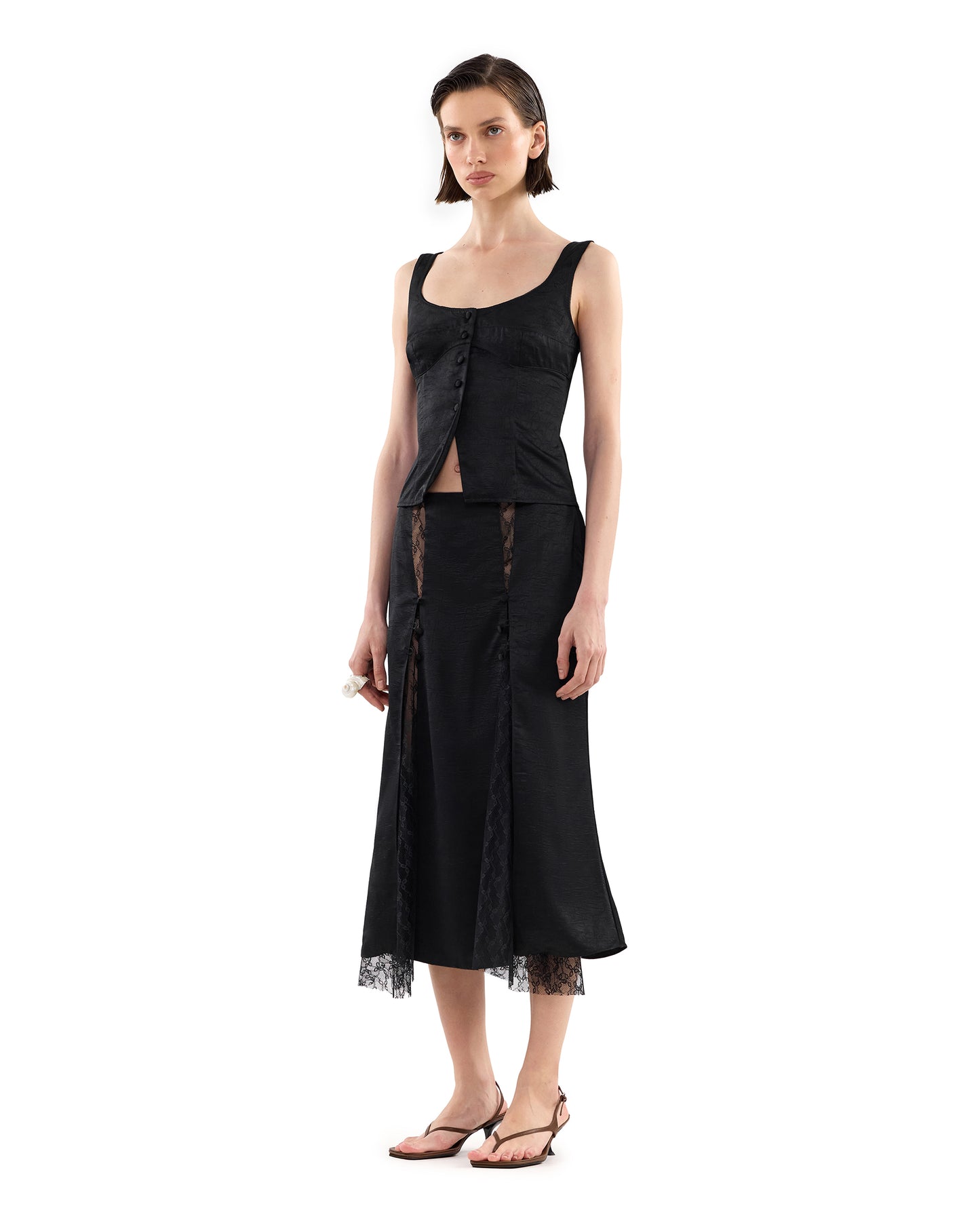 Whisper Skirt Black