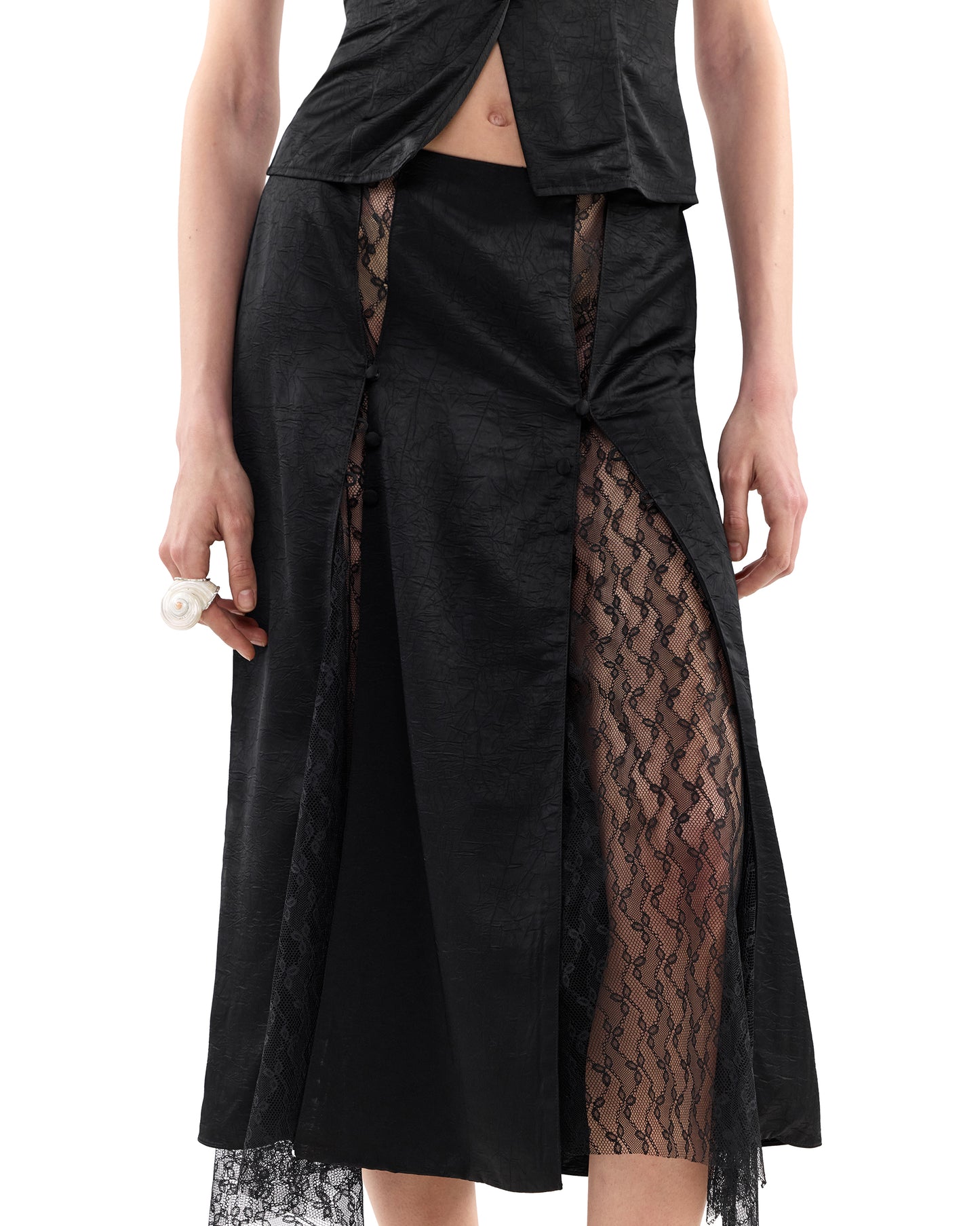 Whisper Skirt Black