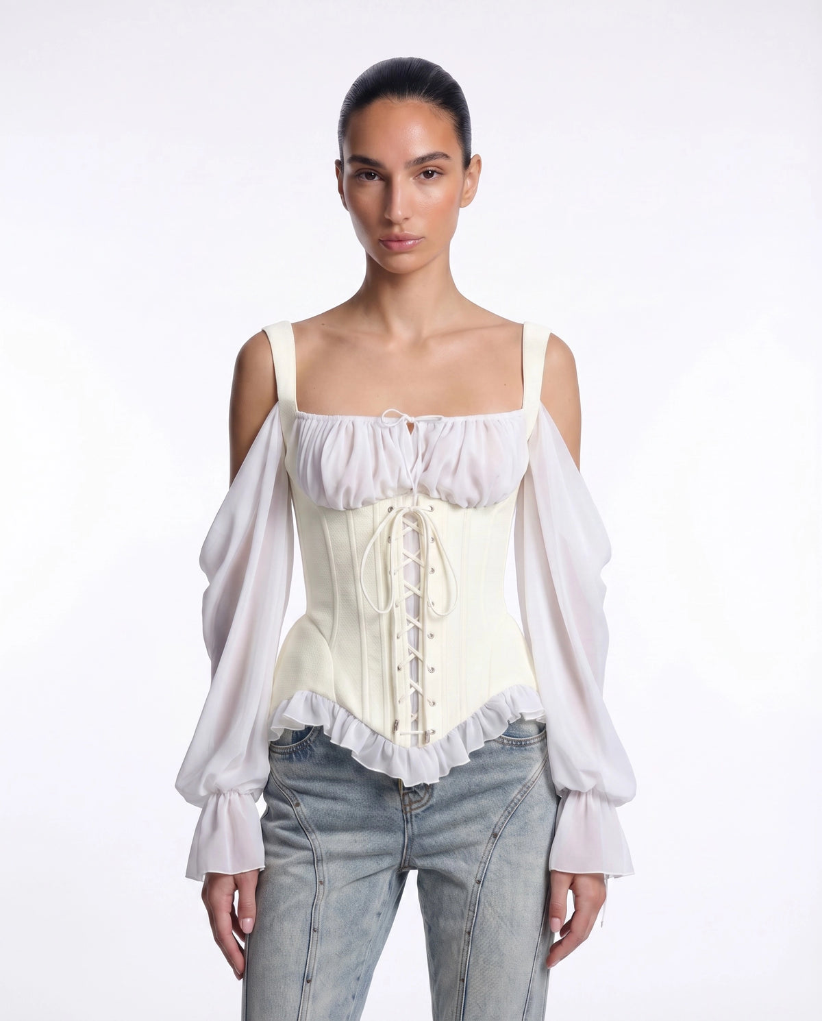 Rhapsody Corset Milk
