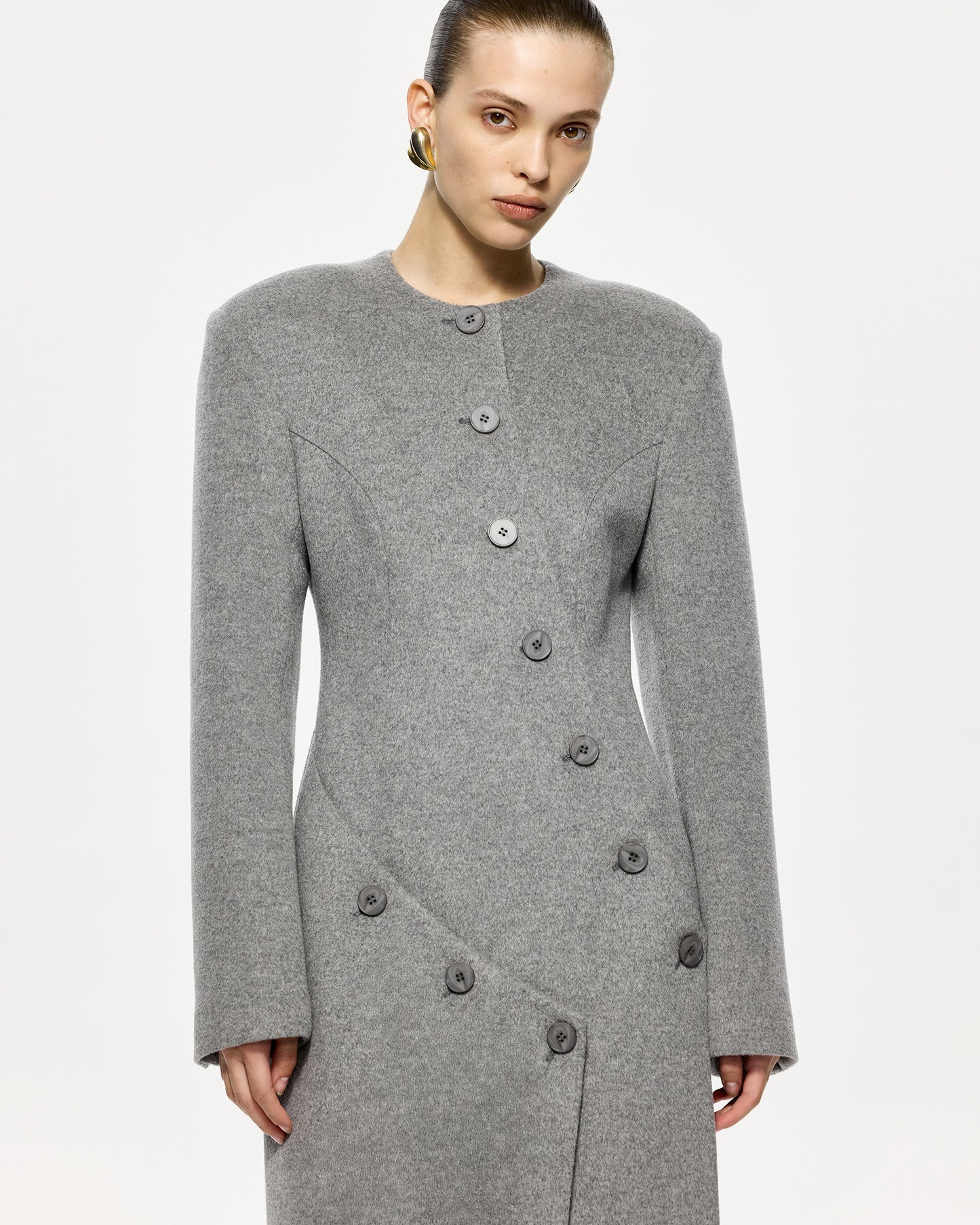 Lavinia Coat Dark Grey