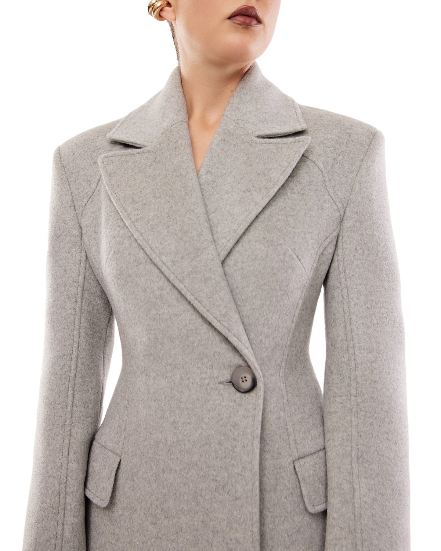 Kiki Replica Coat Grey