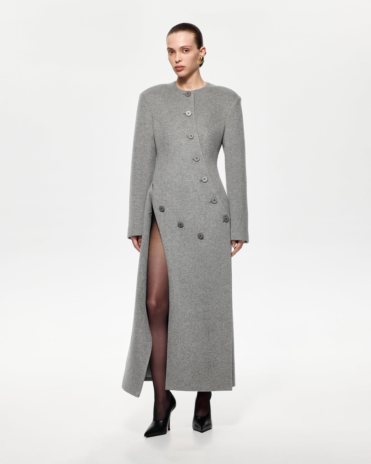 Lavinia Coat Dark Grey