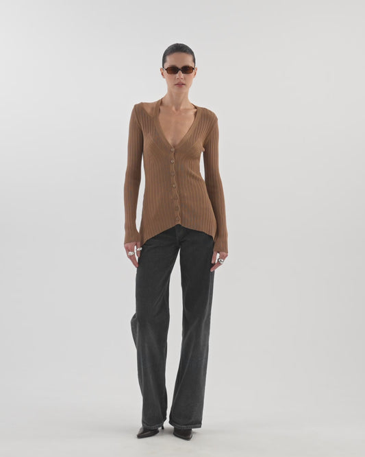 Midori Cardi Beige