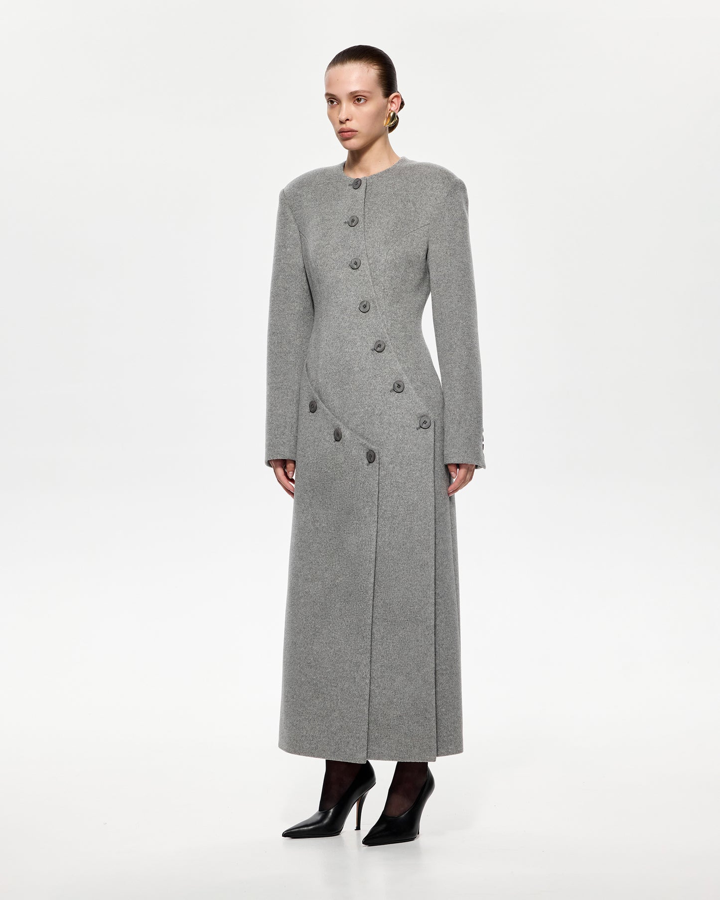 Lavinia Coat Dark Grey