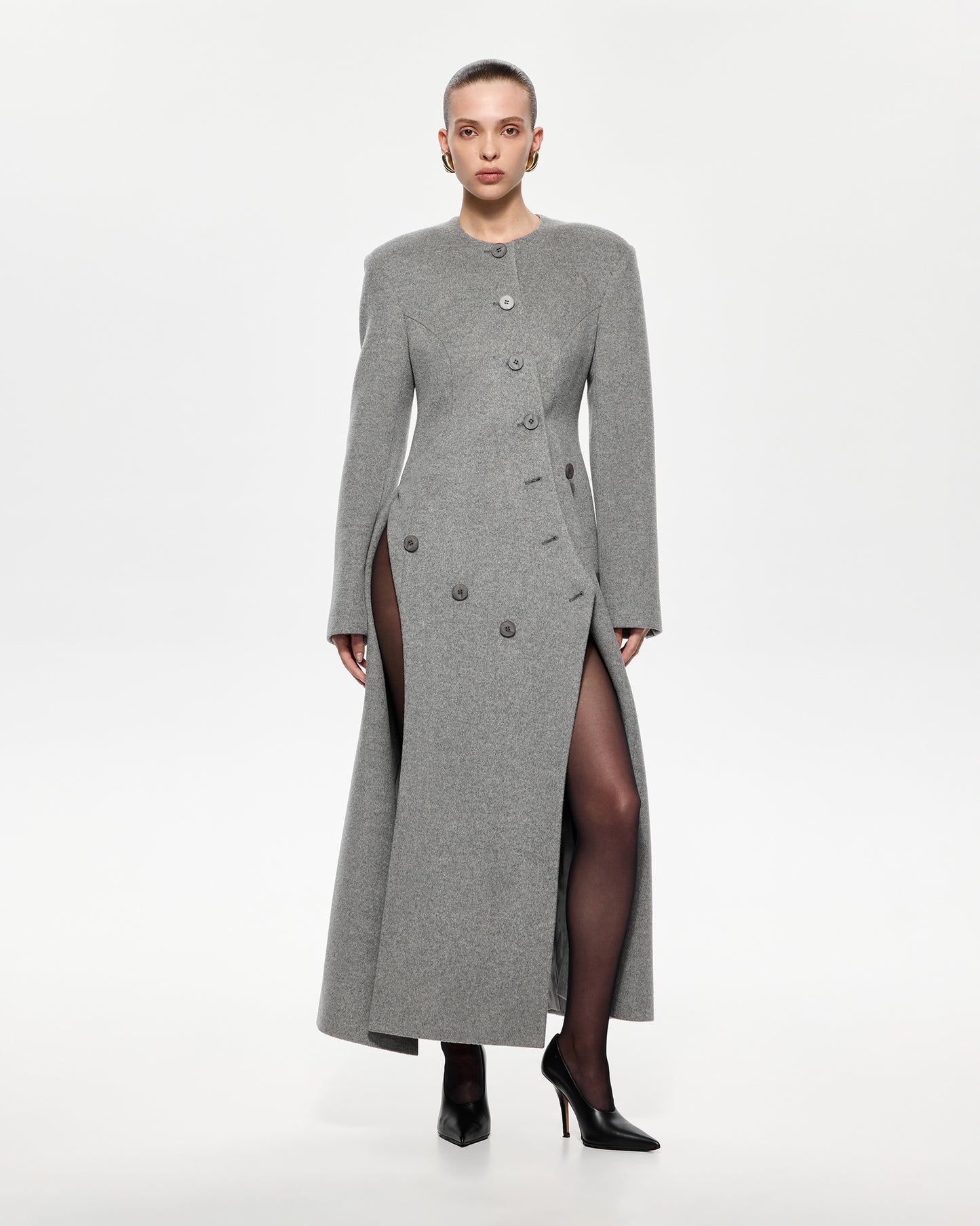 Lavinia Coat Dark Grey